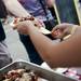 Food is exchanged for 50-cent tickets during the Taste of Ann Arbor on Sunday, June 2. Daniel Brenner I AnnArbor.com